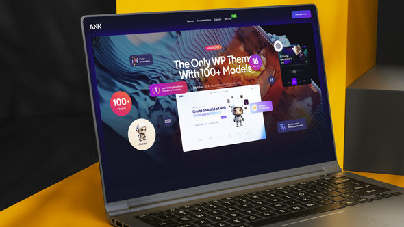 3D Laptop Mockup | Website Showcase
