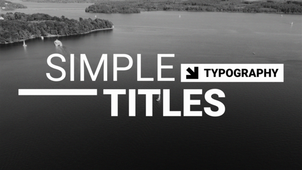 Typography Titles