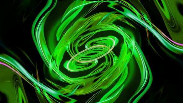 Abstract Glossy Twirl Motion Animated Background