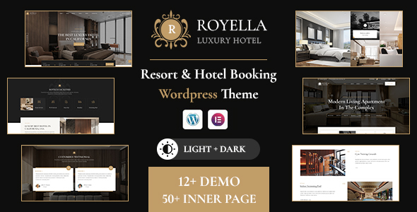 Royella - Luxury & Hotel Booking WordPress Theme