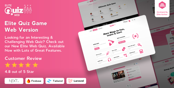 Elite Quiz - Trivia Quiz | Quiz Game - Web Version