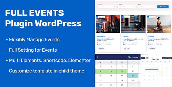 FullEvents - Event Calendar & Booking Plugin
