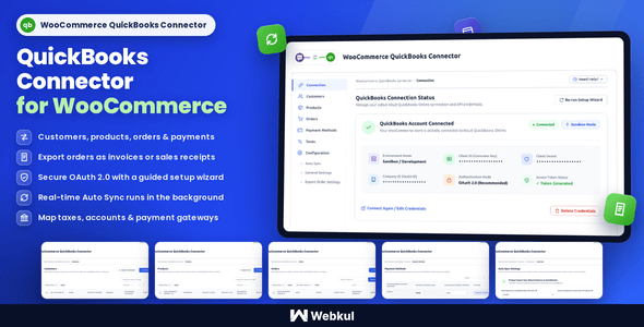 WooCommerce QuickBooks Connector