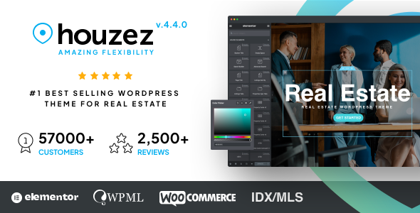Houzez: Un tema de WordPress para inmobiliarias