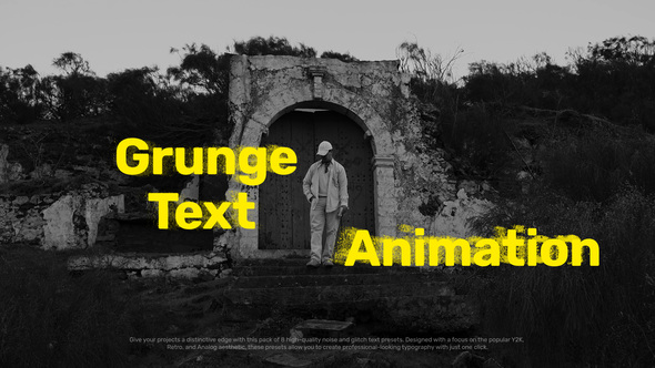 Grunge Text Animation