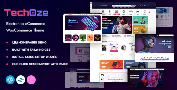 Techoze - Electronics Store WooCommerce WordPress Theme