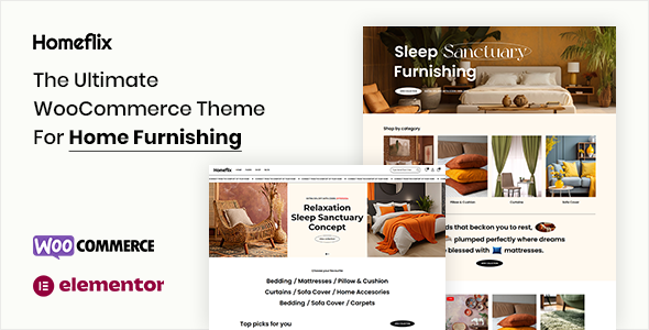 Homeflix - Furniture Store WooCommerce WordPress Theme