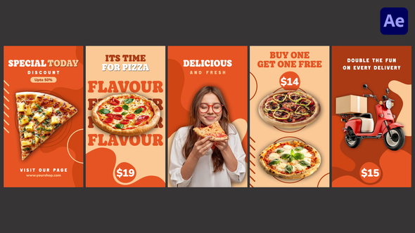 Pizza Instagram Stories