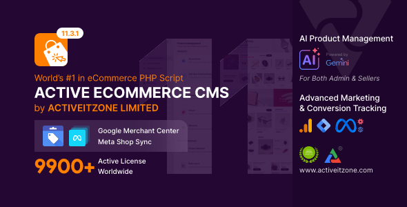Active eCommerce CMS