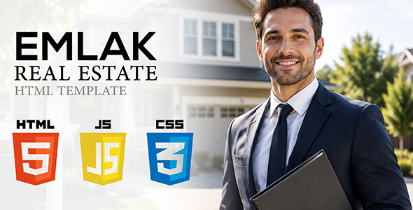 Emlak - Real Estate HTML Template