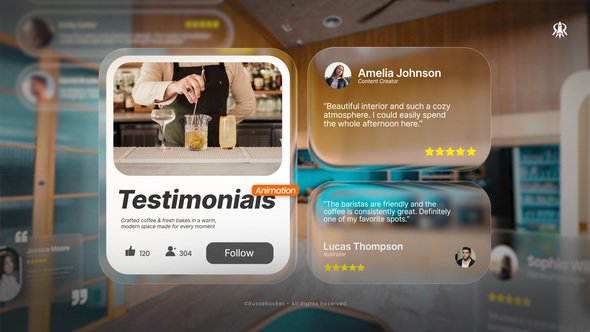 Testimonials Animations