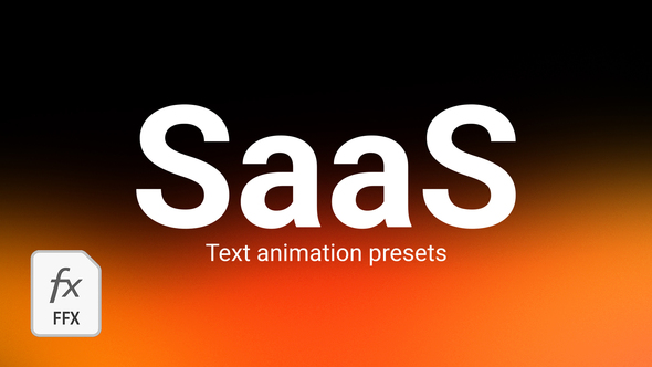 SaaS Text Animation Presets