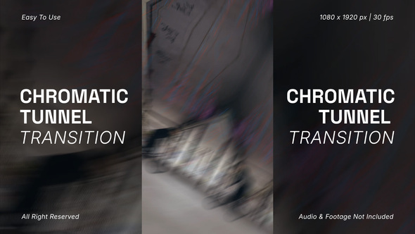 Chromatic Tunnel Vertical Transitions