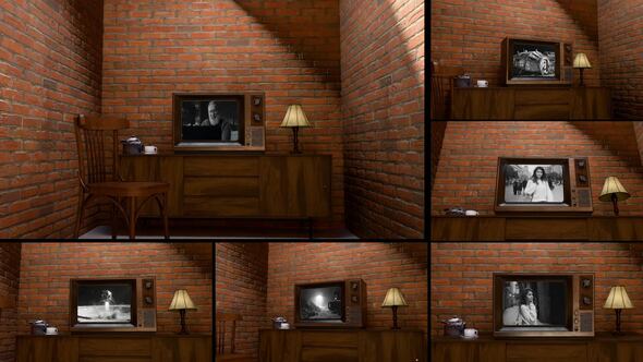 Old Tv Mockup