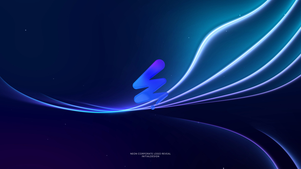 Corporate Neon Logo Opener