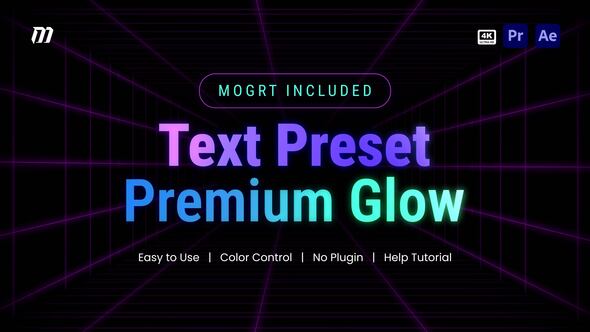 Premium Glow Text Animations