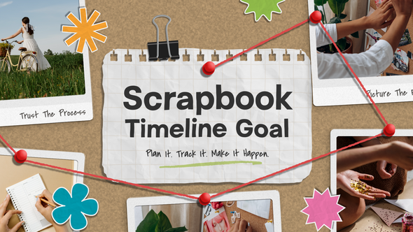 Scrapbook Goal Timeline