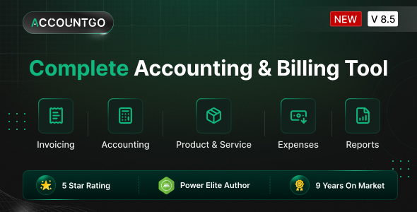AccountGo - Accounting and Billing Tool