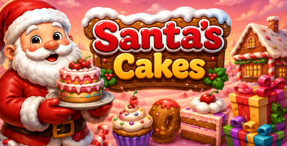 Santa's Cakes | HTML5 Sort Puzzle Game