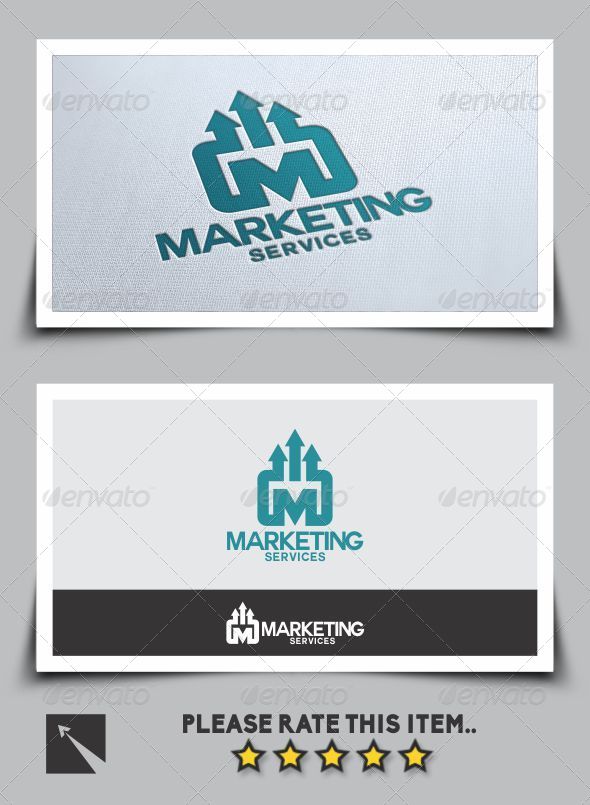 Marketing Services Logo Template