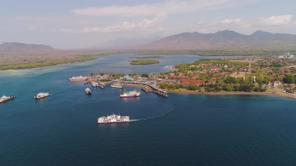 Sea Passenger Ferry Port Gilimanuk