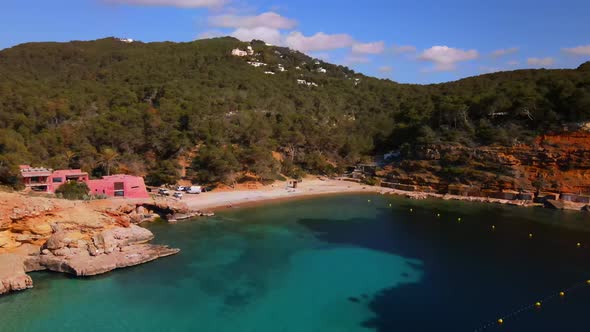 Cala Salada and Saladeta in Ibiza, Spain