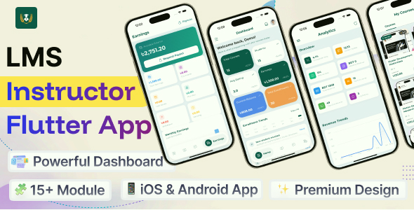 EduEx LMS | Instructor eLearning Flutter Full Application