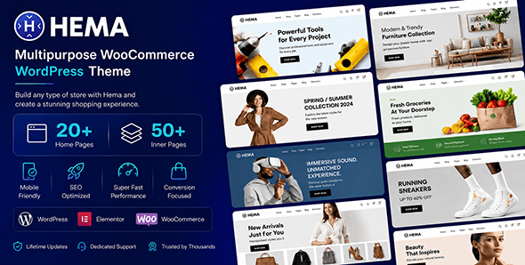 Hema – Multipurpose WooCommerce WordPress Theme