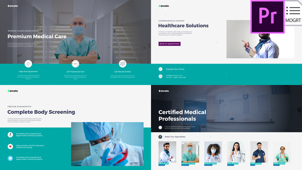 Medical Clinic Promo | Premiere Pro