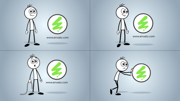 Stick Figure Logo Reveal-V1