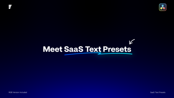 SaaS Text Presets