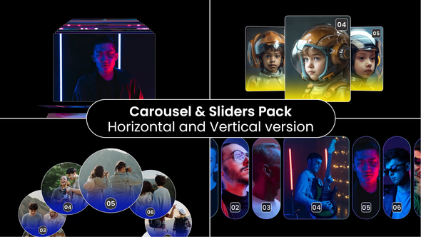 Elegant Media Carousel | MOGRT