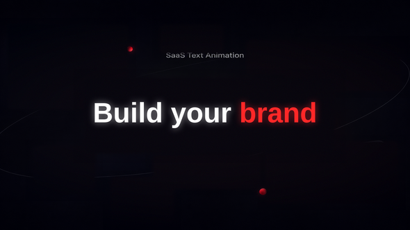 Saas Text Anomation \ mogrt