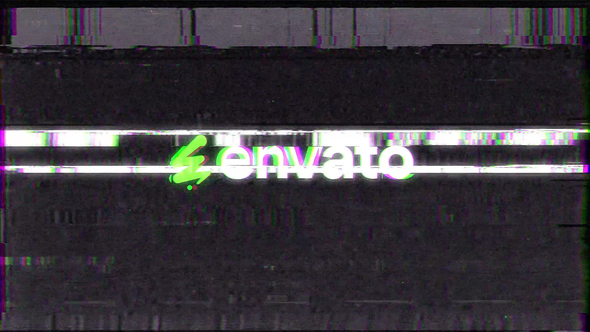 VHS Glitch Reveal