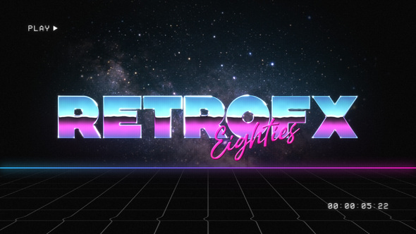 VHS Retro Logo