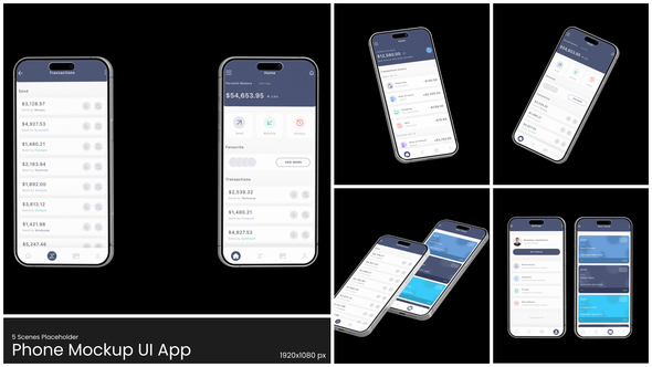 Phone Mockup UI App