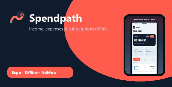 Spendpath - React Native Expo Expense & Subscription Tracker