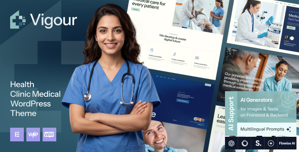 Vigour - Health Clinic Medical WordPress Theme