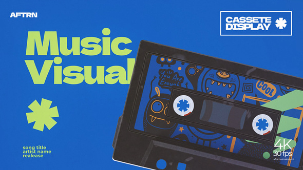 Music Visualizer Display Promo Premiere