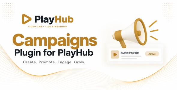 Channel campaigns - Plugin for PlayHub Video CMS