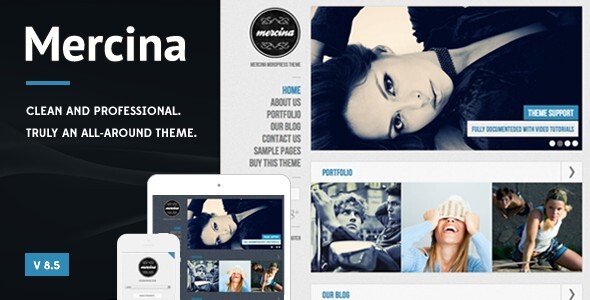 Mercina - MultiPurpose WordPress Theme preview