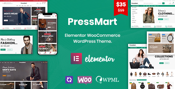 PressMart - Fashion & Electronic WooCommerce WordPress Theme