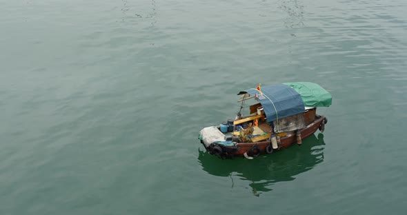 Hong Kong Sampan Ship