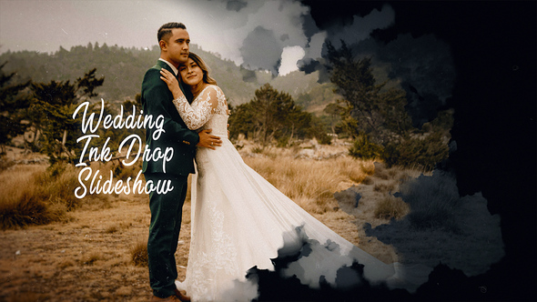 Wedding Ink Drop Slideshow