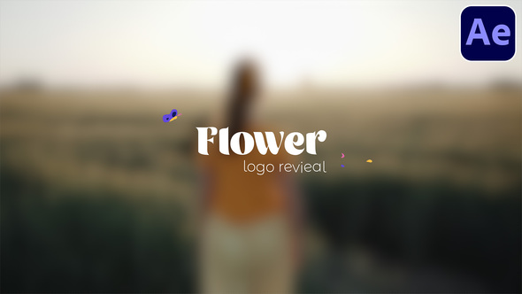Flower Logo Reveal