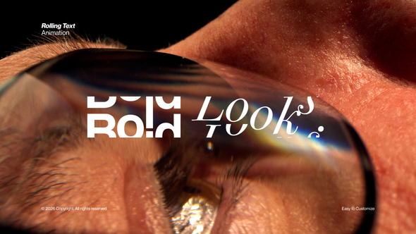 Rolling Text Animation