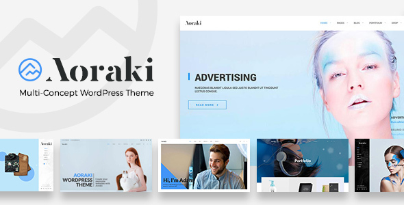 Aoraki - Multi-Concept Business WordPress Theme preview