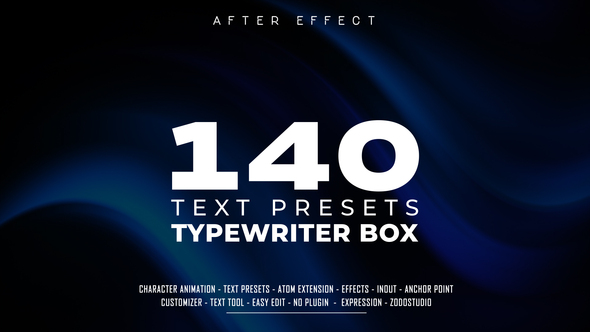 Typewriter Box Text Presets