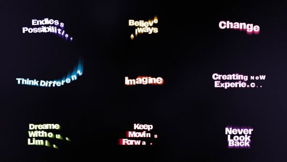 Trail Text Animation | MOGRT