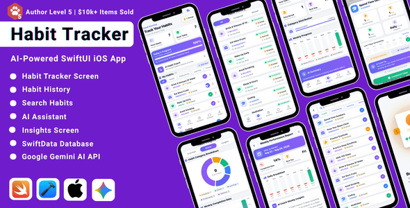 Prodify | AI Habit and Productivity Tracker iOS Mobile App